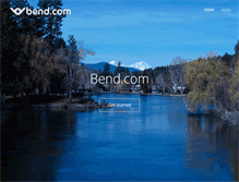 Tablet Screenshot of bend.com